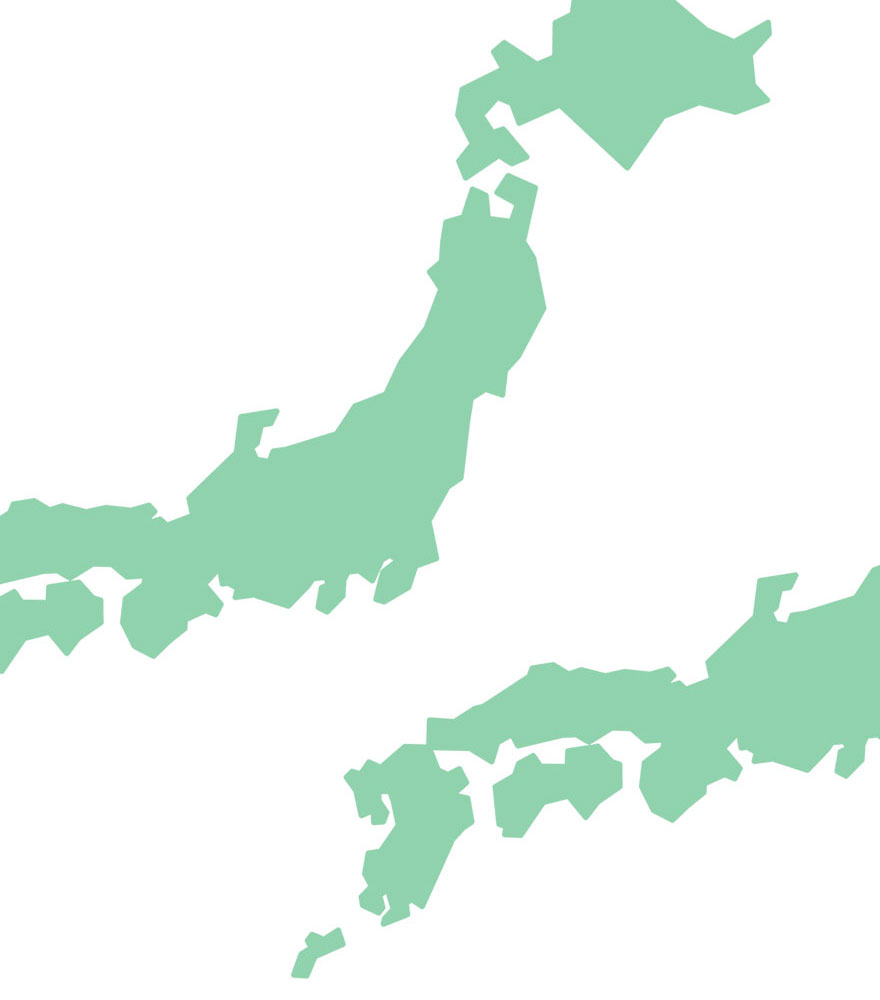 日本地図の写真